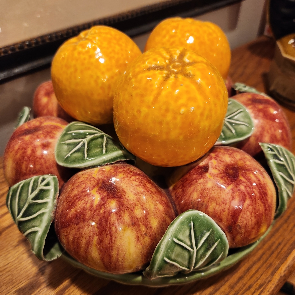Jay Willfred Made In Portugal Verdant Ceramic Fruit Bowl